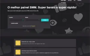 Painel SMM Seguidores Redes Sociais