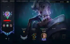 Conta - 83 Skins, 3 Épicas, 17 Lendárias, 37 Épicas 