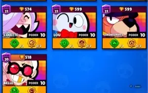 Conta Semi Full Brawlstars