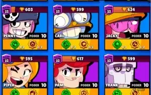 Conta Semi Full Brawlstars