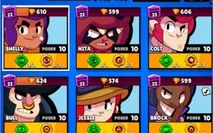 Conta Semi Full Brawlstars