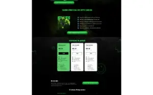 Landing Pages para Sites de IPTV + Elementor