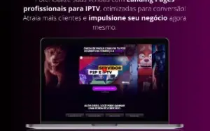 Landing Pages para Sites de IPTV + Elementor