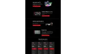 Landing Pages para Sites de IPTV + Elementor