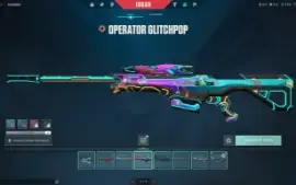 Conta valorant várias Skins(2000 gastos)
