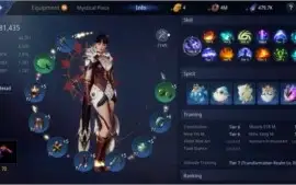 VENDO CONTA MIR4 LVL 70 , COM 81MIL DE PODER (MUITO BARATO)