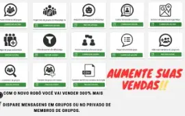Robô de disparo em massa W H A T S A P P VERSAO 3.5