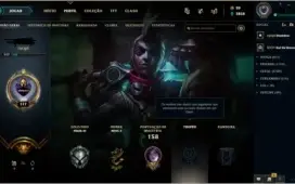 Conta lol Prata 3 , 106 champ e 174 skin