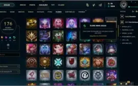 Conta lol Prata 3 , 106 champ e 174 skin