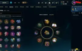 Conta Ex Mestre; 1740 Skins Com 4615 Cromas