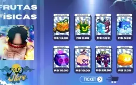 🍇 Frutas físicas Blox Fruits | Melhor preço da DFG ⚠️