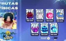 🍇 Frutas físicas Blox Fruits | Melhor preço da DFG ⚠️
