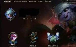 Vendo conta Diamante V