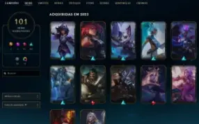 Conta (LVL 207,101 SKINS, MD10 Não finalizada) Prata 4