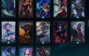 Conta (LVL 207,101 SKINS, MD10 Não finalizada) Prata 4