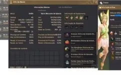 Conta Black Desert mago 612 gs