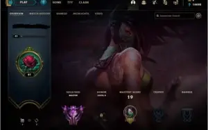 Conta LOL Mestre 68% wr