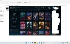Conta ouro 3 com 447 skins, sendo ultimate, míticas e etc