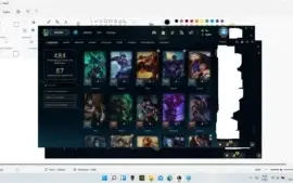 Conta ouro 3 com 447 skins, sendo ultimate, míticas e etc