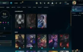 Conta League Of Legends Diamond 4 + Passe Tinta Sombria