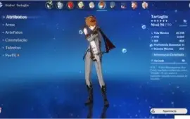 BAAL GANYU CHILDE VENTI KAZUHA MONA KEQING JEAN ALBEDO DILUC