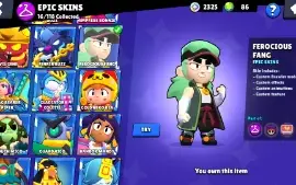 Conta BrawlStars Full e Antiga 40k troféus. Preço Negociavel