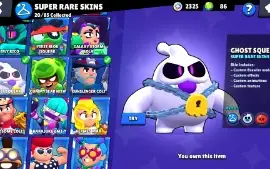 Conta BrawlStars Full e Antiga 40k troféus. Preço Negociavel