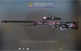 AK-47 Piloto Neon+AWP Sonho Febril e USP-S Azul Real CSGO