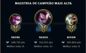 CONTA LEAGUE OF LEGENDS PRATA IV, XP 243