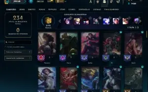 Bronze 3 com 90 Champs e 32 Skins