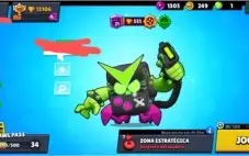 Vendo conta Brawl stars 13k troféus, skin 8-bit vírus