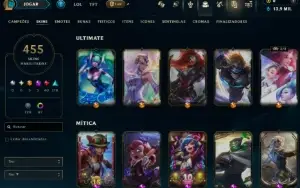 Conta Esmeralda Com 455 Skins