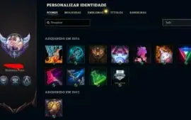 Conta League of Legends com 3 skins ultimates