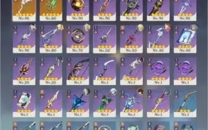 AR54 - xiao + jade / 15k gemas / diluc c1