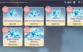 AR54 - xiao + jade / 15k gemas / diluc c1