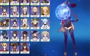 Ayaka, Raiden, Kokomi, Mona, Cortador de jade/Áspera Ar40