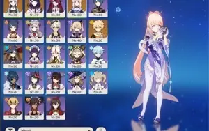 Ayaka, Raiden, Kokomi, Mona, Cortador de jade/Áspera Ar40
