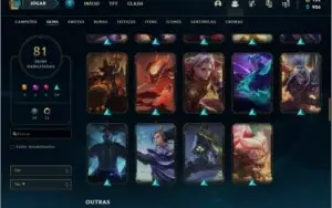 CONTA LOL 🌟 81 SKINS 🌟 132 CAMPEOES