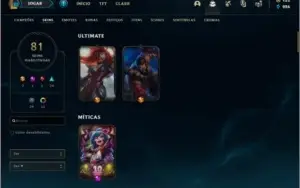 CONTA LOL 🌟 81 SKINS 🌟 132 CAMPEOES