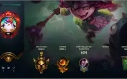 Conta de lol Lvl 291