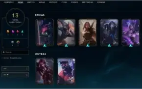 Conta League of Legends com 2 Skins Ultimate ✔️