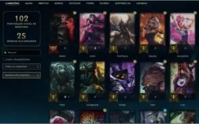 Conta League of Legends com 2 Skins Ultimate ✔️