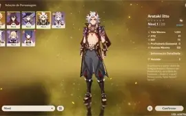 Contas reroll Itto e Ayato