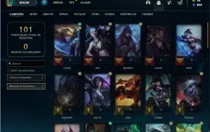 Conta Platina 2 com 47 Champs e 38 Skins ( MAIN ADC )