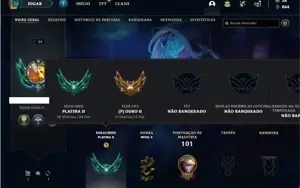 Conta Platina 2 com 47 Champs e 38 Skins ( MAIN ADC )