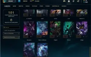 Conta Platina 2 com 47 Champs e 38 Skins ( MAIN ADC )