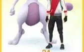 Pokemon Go com 6 Mewtwo Level 31 (Todos os Lendários )