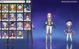 AR31 - Itto + Chifres + Keqing + Jean + Qiqi + 5 tiros