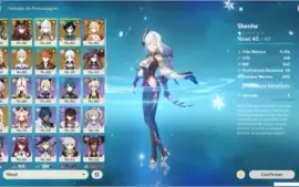 GENSHIN ACC - XIAO C1, HUTAO, BÁCULO DE HOMA E +