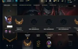 Ouro 4 com 110 Champs e 66 Skins + 19 Espolios
